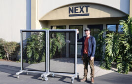 NEXT Energy Technologies produces 5-ft tall transparent solar window